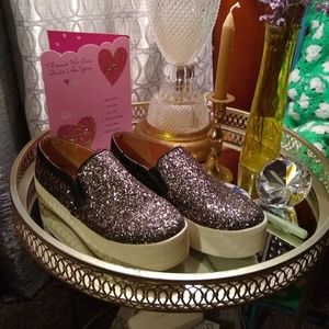 Brand new glittery sneakers